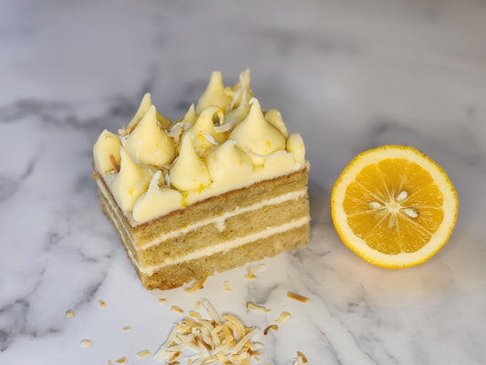 Plant Based Lemon & Coconut Cake